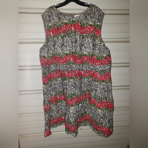 4X Plus Size Bed of Roses Emily Fin Dress Modcloth Pinup - Picture 4 of 5